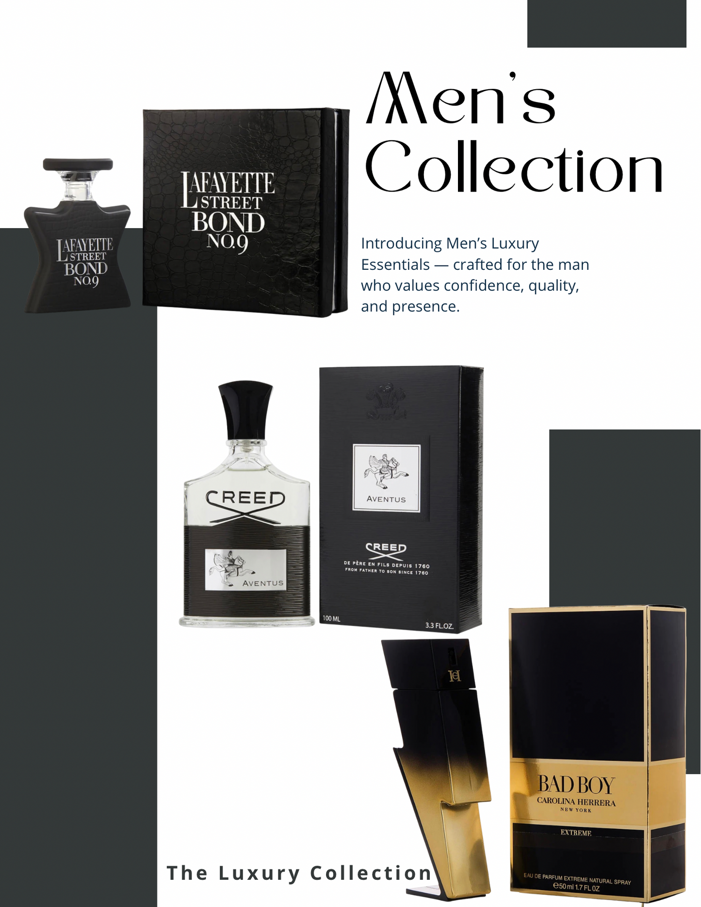 Luxury Men’s Collection
